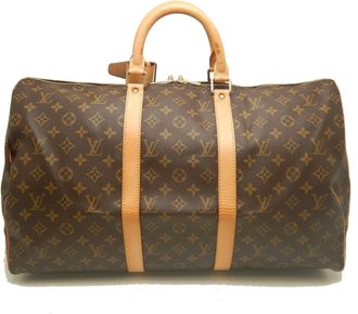 Louis Vuitton Brown Monogram Boston Bag (Pre-Owned)