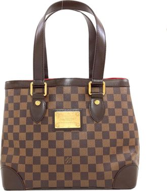 Louis Vuitton Brown Damier Canvas Ebene Damier Canvas Tote Bag (Pre-Owned)