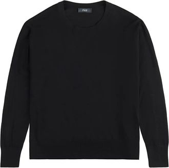Fay Maglione a maniche lunghe - Nero