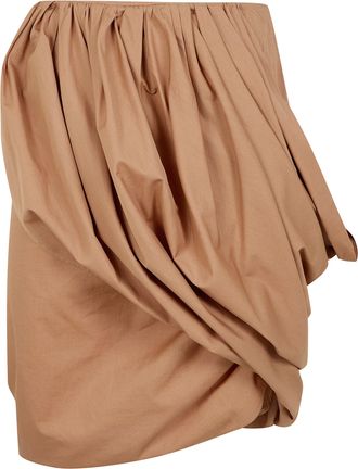 Chlo&eacute; Gonna Midi Asimmetrica Chloe