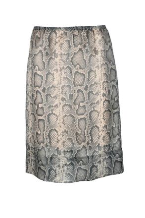 Sportmax Organza Midi Skirt - Beige/Black