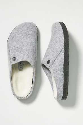 Birkenstock Zermatt Wool Felt Shearling Clogs