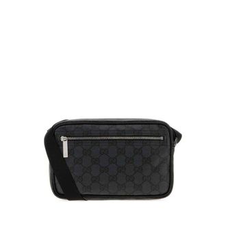 Gucci Gg Fabric Mini Gucci Essence Classic Crossbody Bag Blackblackblkblk Borse A Tracolla