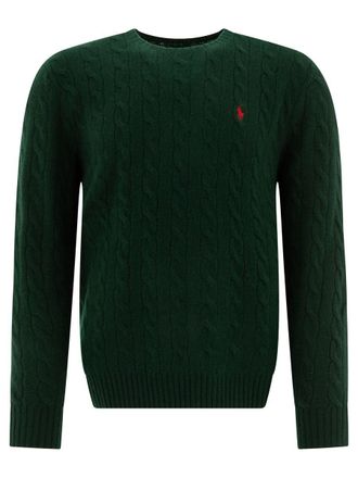 Polo Ralph Lauren Pony Cable-Knit Sweater