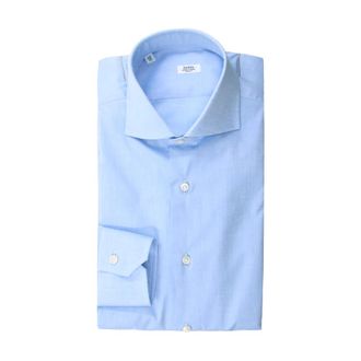 Barba Casual Shirts, male, Blue, M, Barba Shirts Light Blue