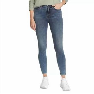 Eddie Bauer Revival High Rise Skinny Summit Repreve Jeans In Navy