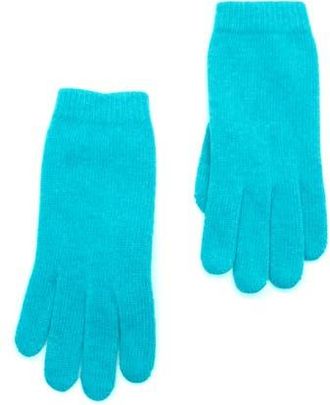 Portolano Solid Cashmere Gloves in Glacier at Nordstrom Rack