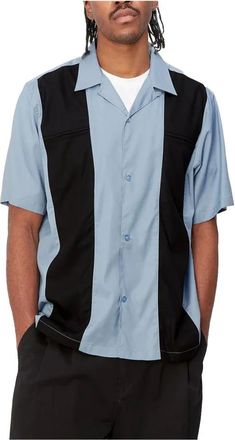 Carhartt Work in Progress Hombre, Camisas, Negro, Talla: M