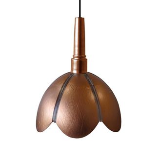 Tosel Suspensi&oacute;n vidrio cobre D25 cm
