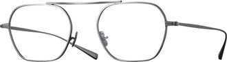 Eyevan 7285 Eyevan - Stripes RX - unisex - Accessoires - Grijs - Maat: 52 MM