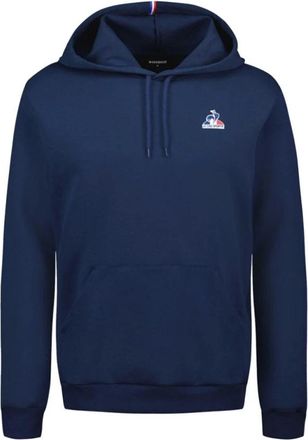 Le Coq Sportif Essenti&euml;le hoodie voor mannen - Heren - Hoodies - Blauw - XL - Hoodies & sweatvesten