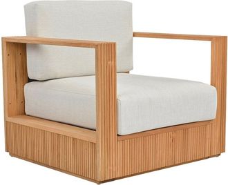 Safavieh Couture St Lucia Teakwood Patio Chair