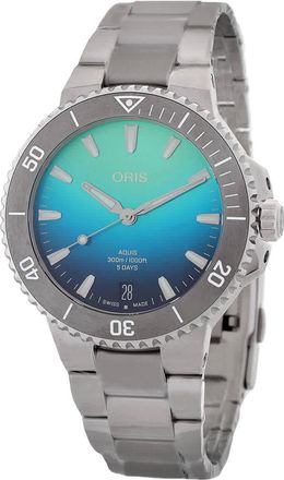 Oris Great Barrier Reef Limited Edition IV Automatic Blue Dial Watch 01 400 7790 4185-Set