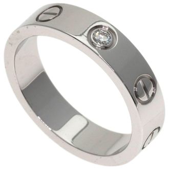 Cartier White Gold White Gold (18K) Band Ring (Pre-Owned)