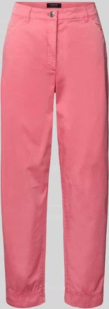 Marc Cain Straight Leg Jeans mit Eingrifftaschen in Pink, Gr&ouml;&szlig;e 40