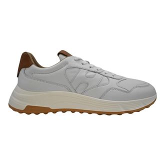 Hogan Sneakers, male, White, 10 UK, White Laced Trainers