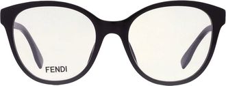 Fendi Demo Oval Ladies Eyeglasses FE50024I 001 52