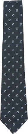 Canali Geometric-pattern Tie