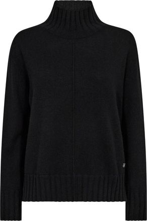 Mos Mosh Truien - Dames - Cashmere truien - Zwart - S - Kasjmier - Truien & Vesten