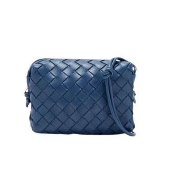 Bottega Veneta Mini Loop Camera Bag - female - Bottega Veneta - Mini Bags - Blue - ONE SIZE - Bags