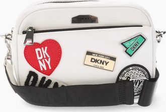 DKNY Womens New York City Capsule Camera Bag - White - Size: ONE size