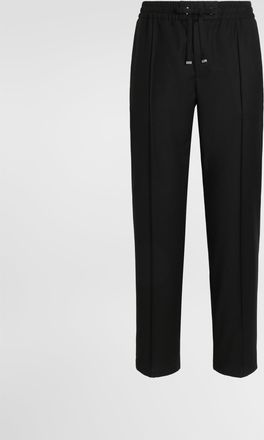 Dolce & Gabbana Flannel Jogging Trousers - Man Pants And Shorts Black 48