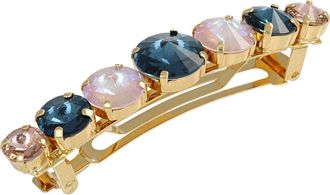 L. Erickson Celina Crystal Barrette in Montana/dusty Pink at Nordstrom
