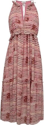 Co'Couture Dames, Jurken, Rood, Maat: XS Leer