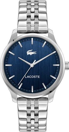 Lacoste Lisbon Bracelet Watch, 43mm in Silver at Nordstrom