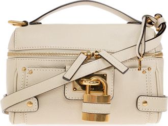 Chlo&eacute; Paddington Bag - Dames - Handtassen - Beige - ONE Size - Katoen - Tassen
