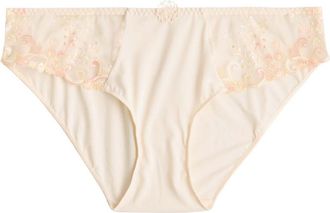 Simone Pérèle Simone PÉRÈLE Delice Lace-trimmed Briefs - Yellow - 2 (UK 10 / M)