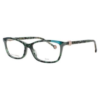 Carolina Herrera Ladies Tortoise Rectangular Eyeglass Frames Her 0114