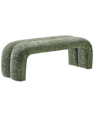 ModWay Dax 50.5 Chenille Upholstered Accent Bench