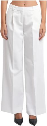 HUGO BOSS Dames, Broeken, Wit, Maat: XS