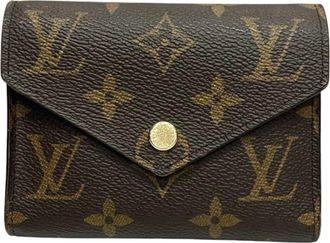 Louis Vuitton Monogram Fuchsia Monogram Wallet (Tri-Fold) (Pre-Owned)