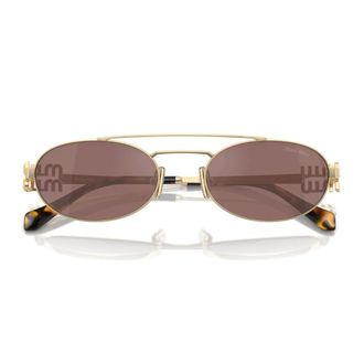 Miu Miu Sunglasses, unisex, Yellow, Size: ONE SIZE Mu54Zs Zvn70D Sunglasses