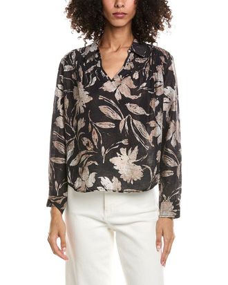 Tommy Bahama Bloom Beauty Linen-Blend Shirt