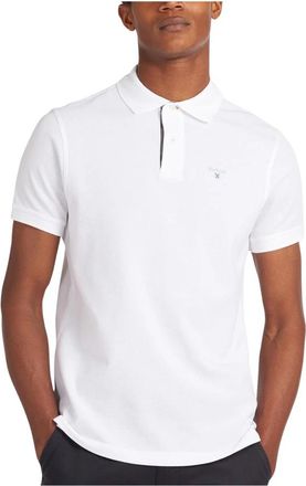 Barbour Polo Shirts - Heren - Polos - Wit - 2XL - Katoen - Tops