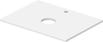 Duravit Duravit - Consola Sivida, 1 Hueco Central, 680x500mm, 2670003200