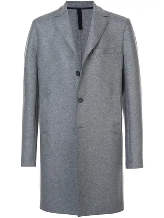 Harris Wharf London single-breasted coat - Grigio
