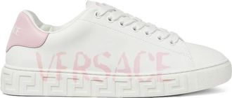 Versace Greca logo-print sneakers - White