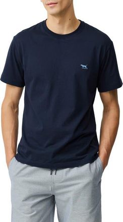 Rodd & Gunn The Gunn Tee 2.0 Sports Fit Cotton T-Shirt in Midnight at Nordstrom, Size Xxx-Large