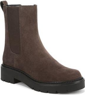 Nordstrom Darian Water Resistant Chelsea Boot in Brown Stone Dark Suede at Nordstrom Rack, Size 7.5