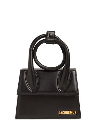 JACQUEMUS ブラック ミニバッグ Jacquemus Le Chiquito Moyen Boucle ハンドバッグ | ブラック