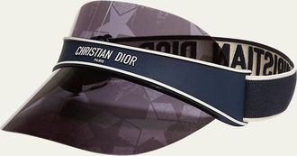 Dior DiorClub V1U Logo Clear Visor