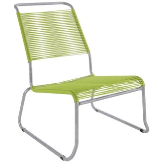 Schubiger M&ouml;bel Spaghetti-Kufen-Lounger-Hochlehner S&auml;ntis