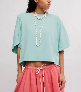 Free People Next Level Tee In Wasabi Sauce