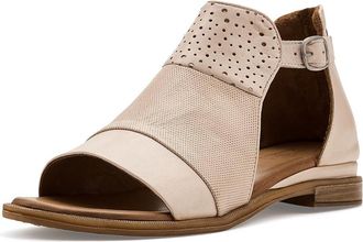 Miz Mooz Gaven Flat Sandals Womens Sandals Latte : EU 41 (US Womens 9.5-10) B - Medium, Leather