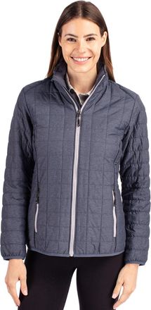 Cutter & Buck Rainier PrimaLoft Womens Eco Insulated Full Zip Puffer Jacket