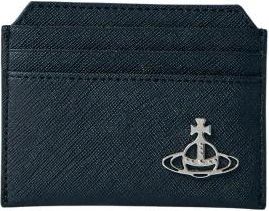 Vivienne Westwood Leather Card Holder - unisex - Portefeuilles - Zwart - ONE Size - Leer - Accessoires